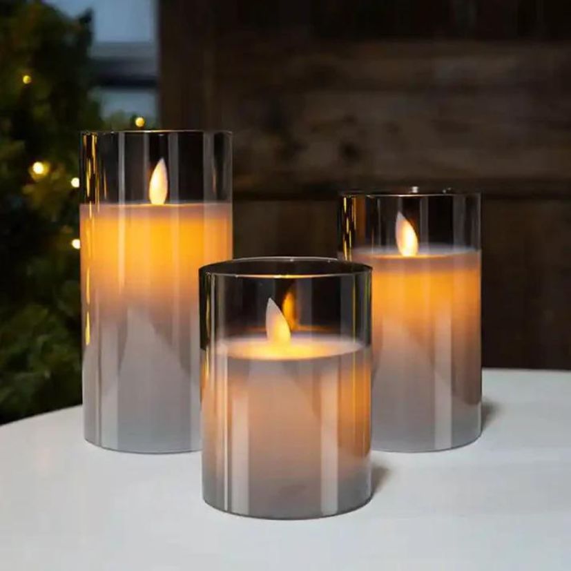 FlickerGlow-Realistic LED Flameless Candles with Remote